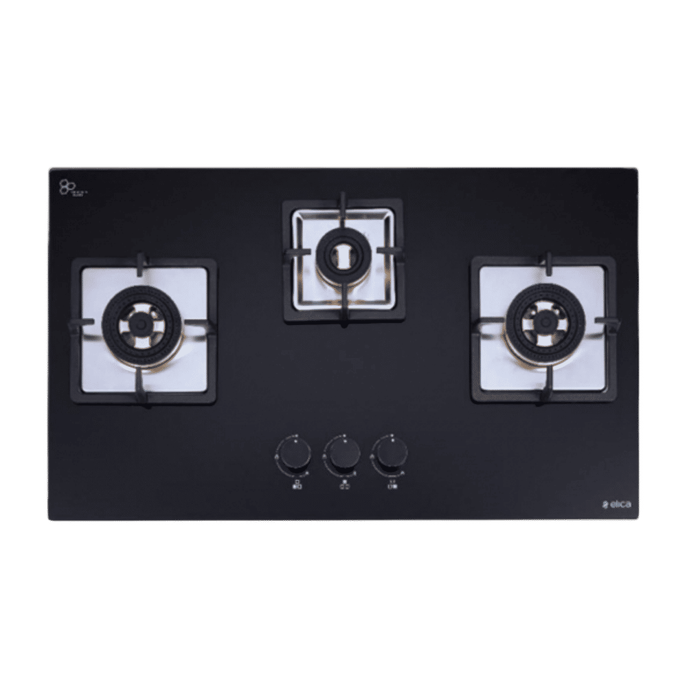Buy Elica FLEXI DFS FB 375 DX DUAL TONE 3 Burner Automatic Hob (Round